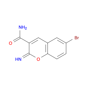 6-Bromo-2-imino-2H-chromene-3-carboxamide