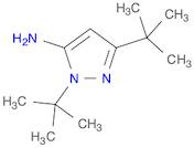 1H-Pyrazol-5-amine, 1,3-bis(1,1-dimethylethyl)-