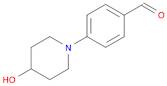 4-(4-Hydroxypiperidin-1-yl)benzaldehyde