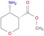 2H-Pyran-3-carboxylicacid,4-aminotetrahydro-,methylester,(3S,4S)-(9CI)