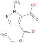 4-(ethoxycarbonyl)-1-methyl-1H-pyrazole-5-carboxylic acid