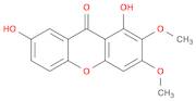 9H-Xanthen-9-one, 1,7-dihydroxy-2,3-dimethoxy-