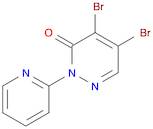 4,5-Dibromo-2-(pyridin-2-yl)pyridazin-3(2H)-one