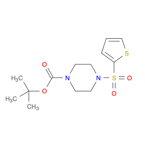 tert-Butyl 4-(thiophen-2-ylsulfonyl)piperazine-1-carboxylate