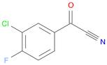 3-Chloro-4-fluorobenzoyl cyanide