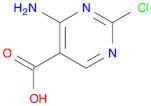 4-Amino-2-chloropyrimidine-5-carboxylic acid