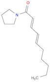 (2E,4E)-1-(Pyrrolidin-1-yl)deca-2,4-dien-1-one