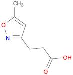 3-Isoxazolepropanoicacid, 5-methyl-