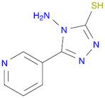 4-AMINO-5-PYRIDIN-3-YL-4H-[1,2,4]TRIAZOLE-3-THIOL