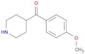 (4-Methoxyphenyl)(piperidin-4-yl)methanone