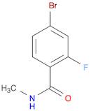 4-Bromo-2-fluoro-N-methylbenzamide