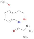 Propanamide, N-[2-(2-hydroxyethyl)-3-methoxyphenyl]-2,2-dimethyl-