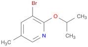 3-Bromo-2-isopropoxy-5-methylpyridine