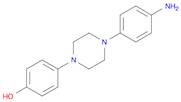 1-(4-Aminophenyl)-4-(4-hydroxyphenyl)piperazine