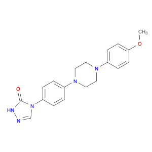 2,4-dihydro-4-[4-[4-(4-methoxyphenyl)piperazin-1-yl]phenyl]-3H-1,2,4-triazol-3-one