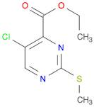 ETHYL 5-CHLORO-2-(METHYLTHIO)PYRIMIDINE-4-CARBOXYLATE