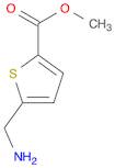 2-Thiophenecarboxylic acid, 5-(aminomethyl)-, methyl ester