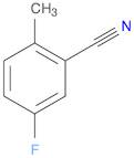 5-Fluoro-2-methylbenzonitrile