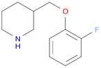 3-[(2-FLUOROPHENOXY)METHYL]PIPERIDINE