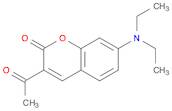 2H-1-Benzopyran-2-one,3-acetyl-7-(diethylamino)-