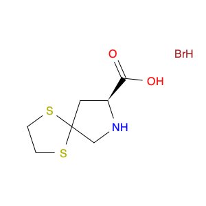 (8S)-1,4-dithia-7-azaspiro[4.4]nonane-8-carboxylic acid;hydrobromide