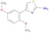 4-(2,5-DIMETHOXY-PHENYL)-THIAZOL-2-YLAMINE