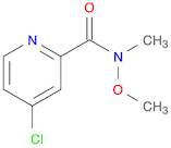 4-Chloro-N-methoxy-N-methylpyridine-2-carboxamide