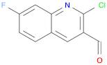 2-Chloro-7-fluoroquinoline-3-carboxaldehyde