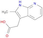 METHYL (2-METHYL-1H-PYRROLO[2,3B] PYRIDINE 3-YL) ACETIC ACID