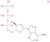 Sodium ((2R,3S,5R)-5-(6-amino-9H-purin-9-yl)-3-hydroxytetrahydrofuran-2-yl)methyl dihydrogentrip...