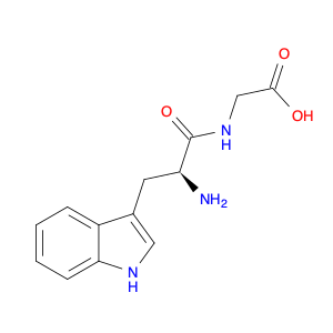 (S)-2-(2-Amino-3-(1H-indol-3-yl)propanamido)acetic acid