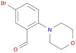 5-Bromo-2-morpholinobenzaldehyde