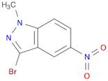 3-Bromo-1-methyl-5-nitro-1H-indazole