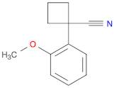 Cyclobutanecarbonitrile, 1-(2-methoxyphenyl)-