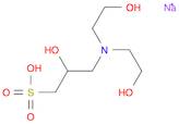 3-[N,N-Bis(hydroxyethyl)amino]-2-hydroxypropanesulphonic acid sodium salt