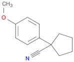 1-(4-METHOXYPHENYL)-1-CYCLOPENTANECARBONITRILE