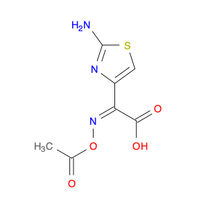 (Z)-2-(2-AMINOTHIAZOL-4-YL)-2-ACETYLOXYIMINOACETIC ACID