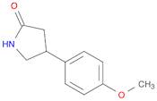 4-(4'-Methoxyphenyl)-2-pyrrolidinone