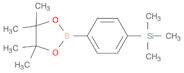 4-TRIMETHYLSILYLBENZENEBORONIC ACID PINACOL ESTER