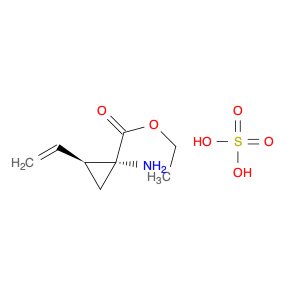 (1R,2S)-Ethyl 1-amino-2-vinylcyclopropanecarboxylate hemisulfate