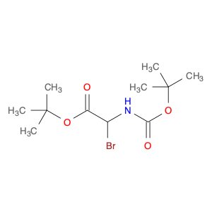 Tert-Butyl 2-Bromo-2-((Tert-Butoxycarbonyl)Amino)Acetate