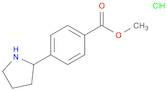 METHYL 4-(PYRROLIDIN-2-YL)BENZOATE HYDROCHLORIDE