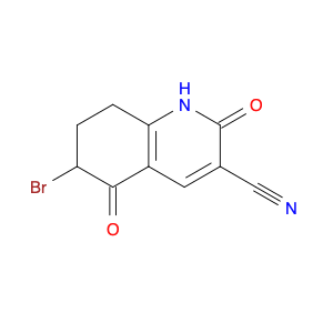 6-BROMO-2,5-DIOXO-1,2,5,6,7,8-HEXAHYDROQUINOLINE-3-CARBONITRILE