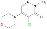 4-CHLORO-2-METHYL-5-MORPHOLINOPYRIDAZIN-3(2H)-ONE