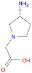 (R)-(3-AMINO-PYRROLIDIN-1-YL)-ACETIC ACID