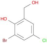 2-Bromo-4-chloro-6-(hydroxymethyl)phenol