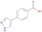 4-(1H-PYRAZOL-4-YL)BENZOIC ACID