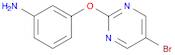 3-[(5-BROMOPYRIMIDIN-2-YL)OXY]ANILINE