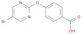 4-[(5-bromopyrimidin-2-yl)oxy]benzoic acid