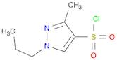 3-Methyl-1-propyl-1H-pyrazole-4-sulfonyl chloride